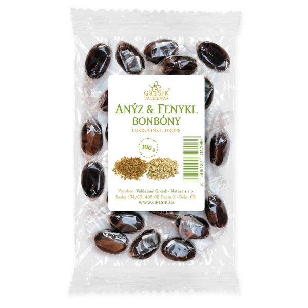 Anýz & Fenykl bonbóny