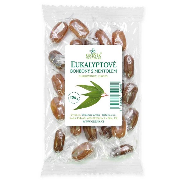 Eukalyptové bonbóny s mentolem