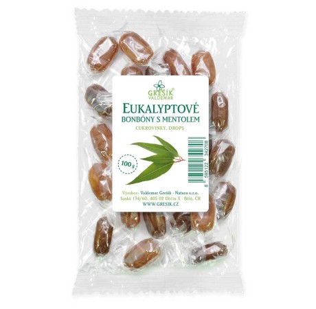 Eukalyptové bonbóny s mentolem