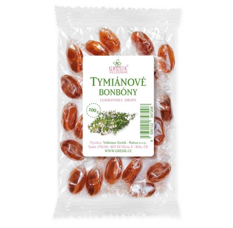Tymiánové bonbóny