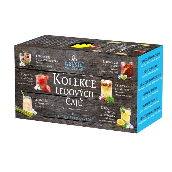 Kolekce Ledových čajů 6x4