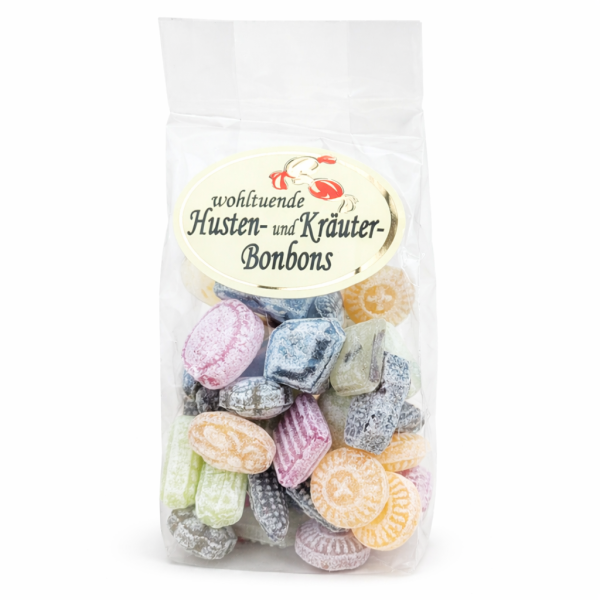 Medovo-bylinné bonbony proti kašli