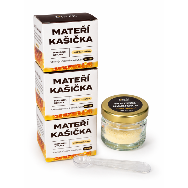 Výhodné balení- 3x Mateří kašička lyofilizovaná