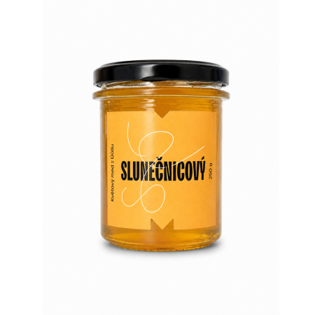 Jemná harmonie | 3x Med 250 g slunečnicový, svazenkový, květový