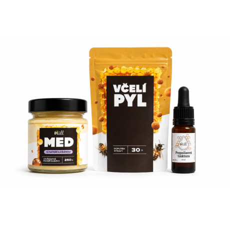 To nejlepší z úlu | Med s mateří kašičkou, včelí pyl a propolis