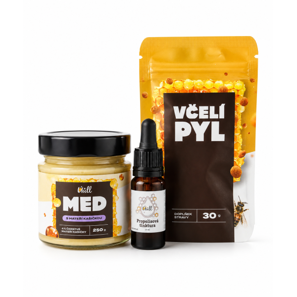 To nejlepší z úlu | Med s mateří kašičkou, včelí pyl a propolis