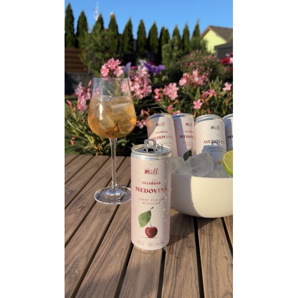 Výhodné balení 2+2 třešňová medovINÁ a Pink Grapefruit Tonic | Letní drink z medoviny