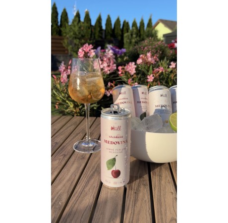 Výhodné balení 2+2 třešňová medovINÁ a Pink Grapefruit Tonic | Letní drink z medoviny
