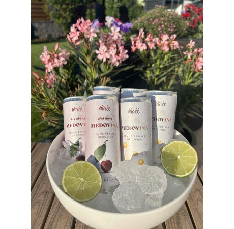 Výhodné balení 2+2 třešňová medovINÁ a Pink Grapefruit Tonic | Letní drink z medoviny