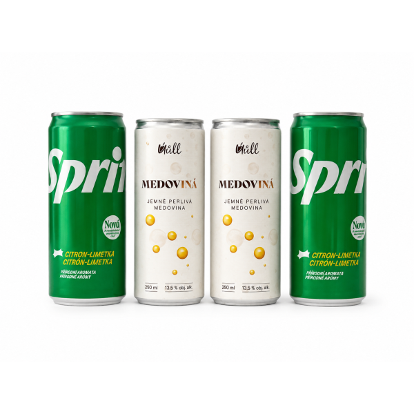 Výhodné balení 2+2 medovINÁ a Sprite | Letní drink z medoviny
