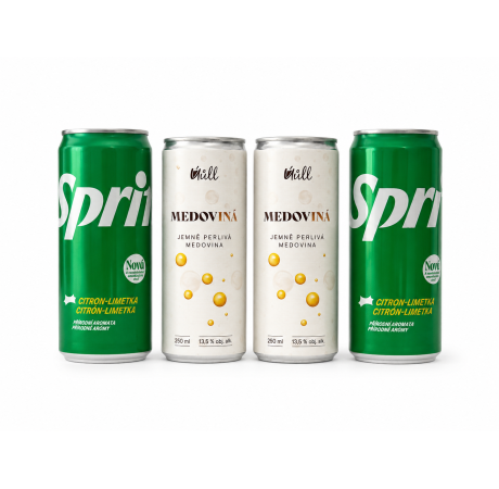 Výhodné balení 2+2 medovINÁ a Sprite | Letní drink z medoviny