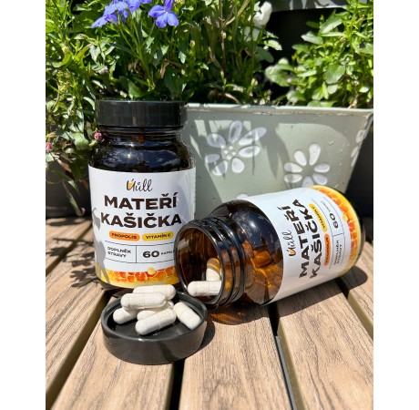 Longevity set MINI: 3× Rouskový pyl + 1× Mateří kašička s propolisem a vitamínem C