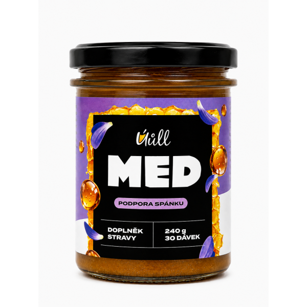 Podpora spánku | Med s bylinkami, hořčíkem a vitaminy B | Úůll