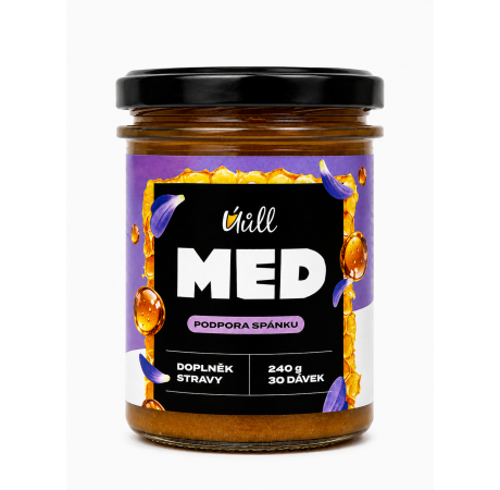 Podpora spánku | Med s bylinkami, hořčíkem a vitaminy B | Úůll