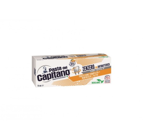 ZENZERO CON ANTIBATTERICO - zubní pasta antibakteriální se zázvorem 75 ml