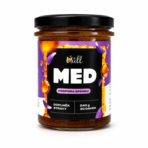 Podpora spánku | Med s bylinkami, hořčíkem a vitaminy B | Úůll