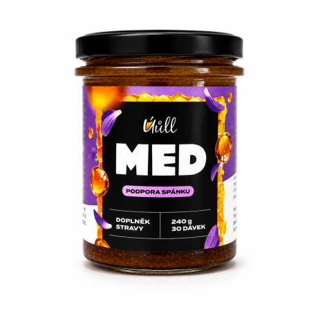 Podpora spánku | Med s bylinkami, hořčíkem a vitaminy B | Úůll
