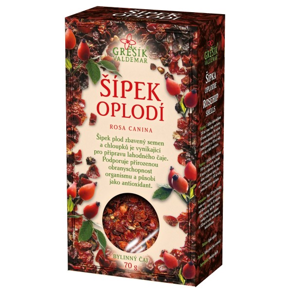 Šípek oplodí – bylinný sypaný čaj | Grešík