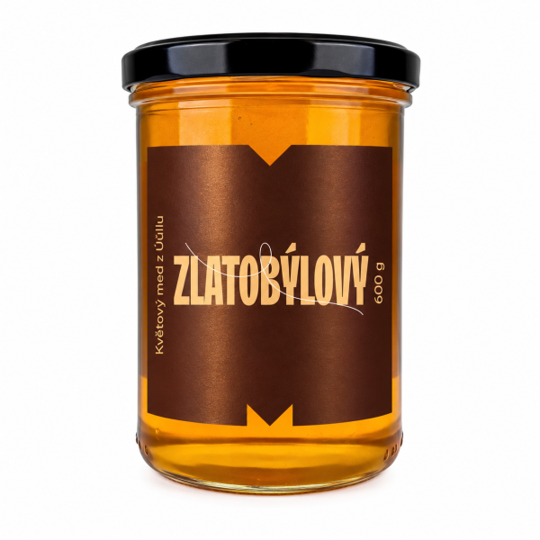 Zlatobýlový med 600 g | Vzácná limitovaná edice – Úůll
