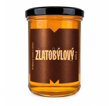 Zlatobýlový med 600 g | Vzácná limitovaná edice – Úůll