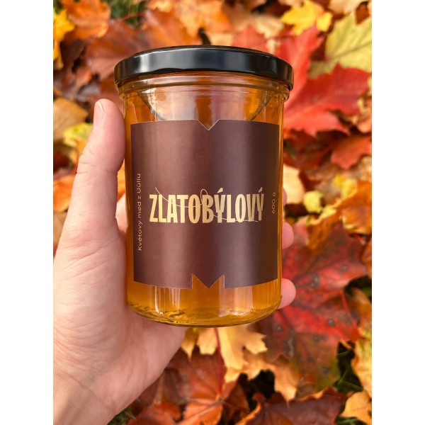 Zlatobýlový med 600 g | Vzácná limitovaná edice – Úůll