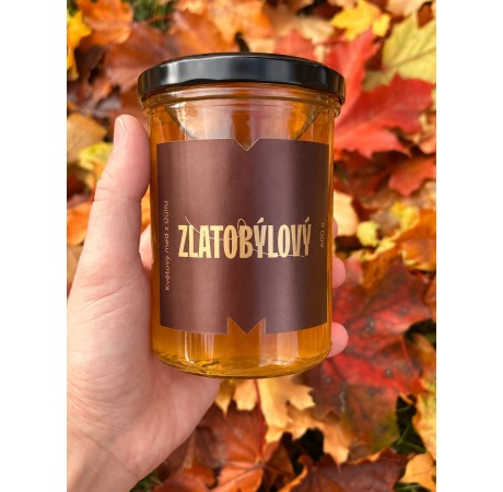 Zlatobýlový med 600 g | Vzácná limitovaná edice – Úůll