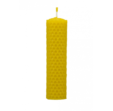 Svíčka z včelího vosku 3 x 10 cm – ručně motaná | Uůll