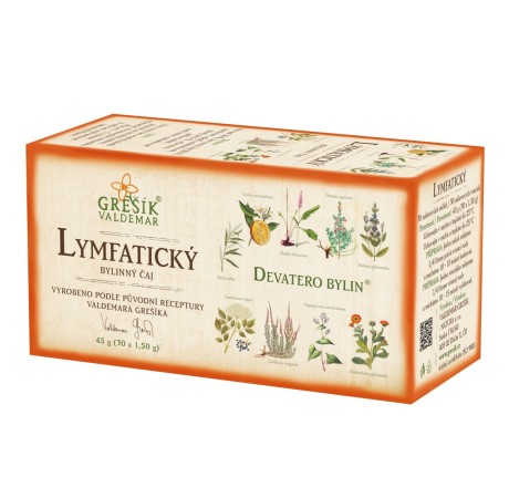 Lymfatický – bylinný čaj 45 g (30 sáčků) | Grešík