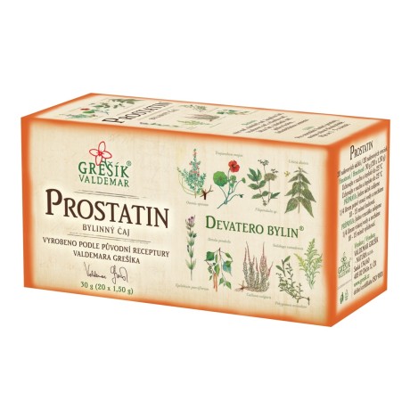 Prostatin – bylinný čaj na prostatu 30 g | Grešík