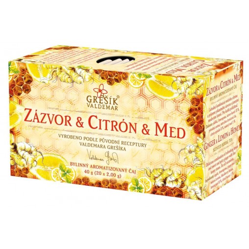 Zázvor & Citrón & Med