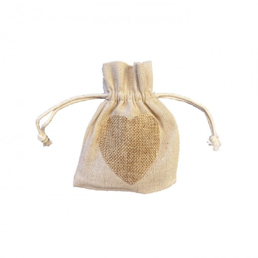 Relaxační koupelová sůl med a kozí mléko v pytlíčku "srdce" Bohemia Herbs