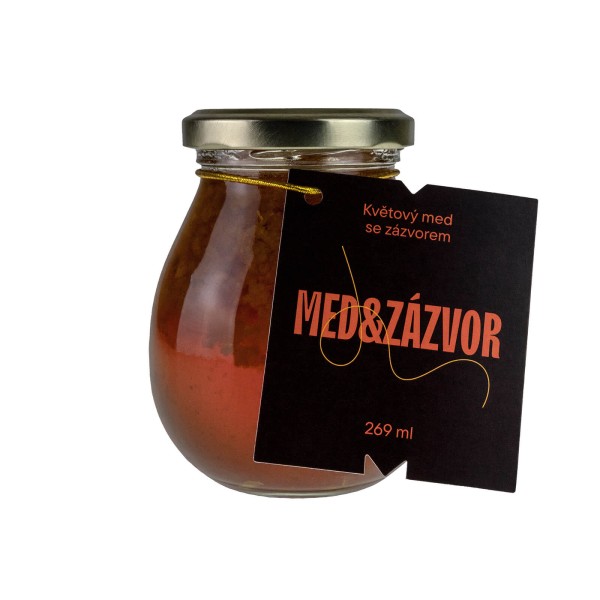 Med květový se zázvorem
