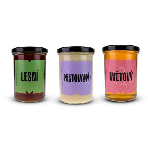 Výhodné balení - 3x Med 0,6kg