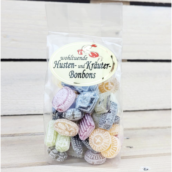 Medovo-bylinné bonbony proti kašli