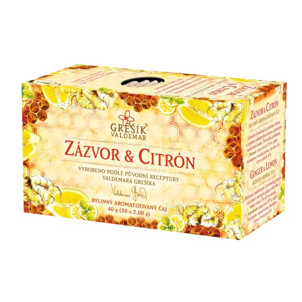 Zázvor & Citrón bylinný