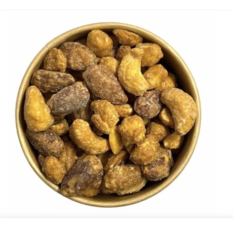 Mix ořechů v medu a soli 50g