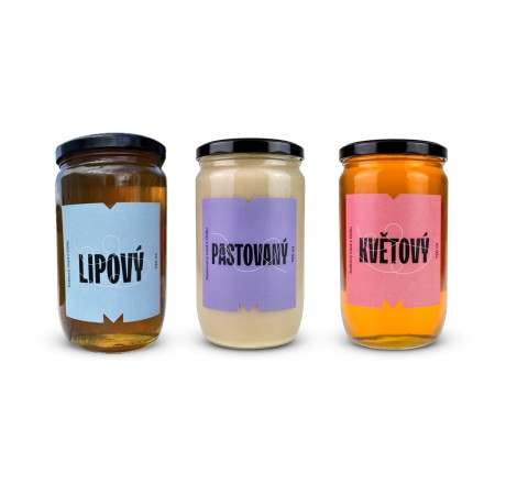 Výhodné balení - 3x Med 1kg