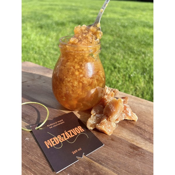 Med květový se zázvorem