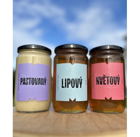 Výhodné balení - 3x Med 1kg