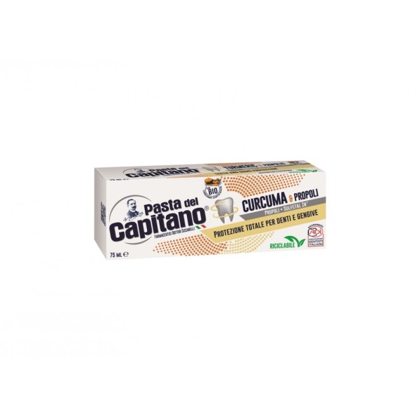 CURCUMA & PROPOLI - zubní pasta antibakteriální s kurkumou a propolisem 75 ml