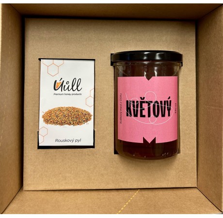 Dárkový balíček - Med a Rouskový pyl
