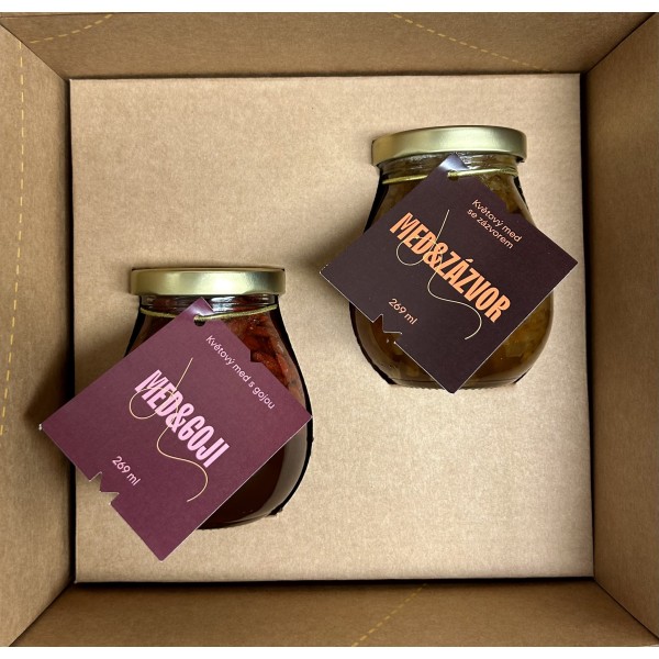 Dárkový balíček - Med & goja a Med & zázvor