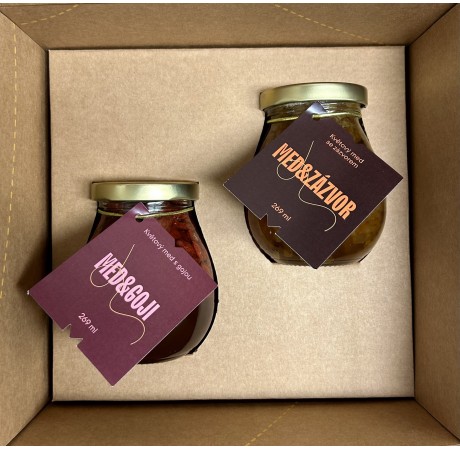 Dárkový balíček - Med & goja a Med & zázvor