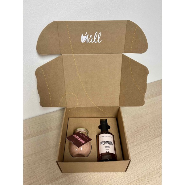 Dárkový balíček - Med & jahoda a medovina mandlová