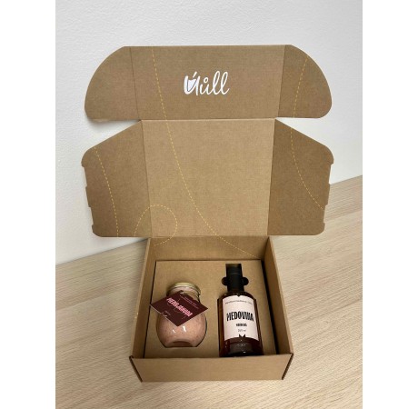 Dárkový balíček - Med & jahoda a medovina mandlová