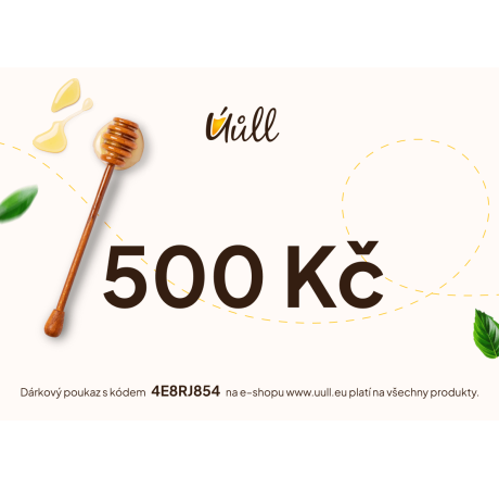 Elektronický dárkový poukaz 500 Kč