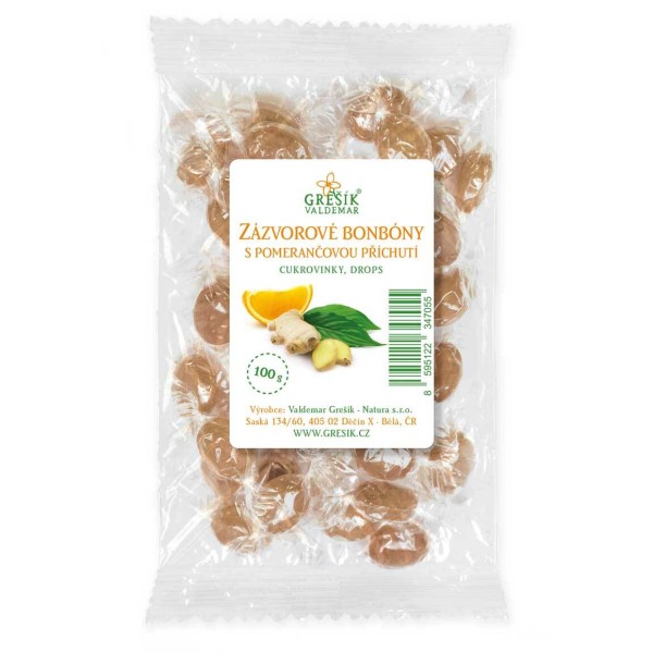 Zázvorové s pomerančovou příchutí