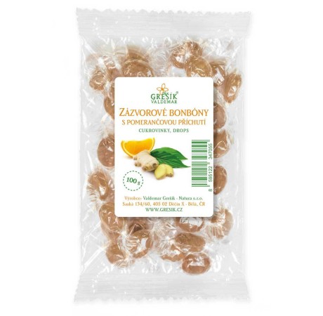 Zázvorové s pomerančovou příchutí