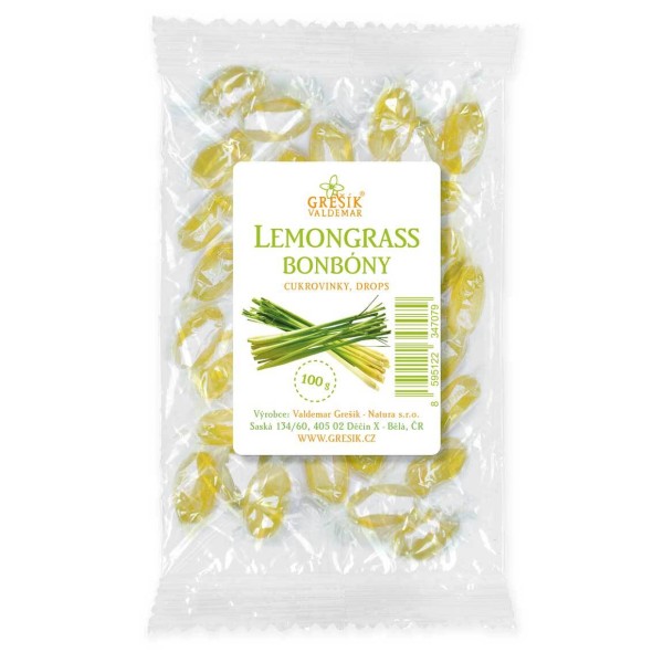 Lemongrass bonbóny 100 g GREŠÍK