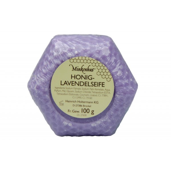 Minkenhus mýdlo med a levandule